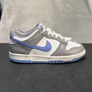 Nike Dunk Low Shoes Youth 4.5Y Gray Royal Pulse Sneakers Retro GS FB9109-121